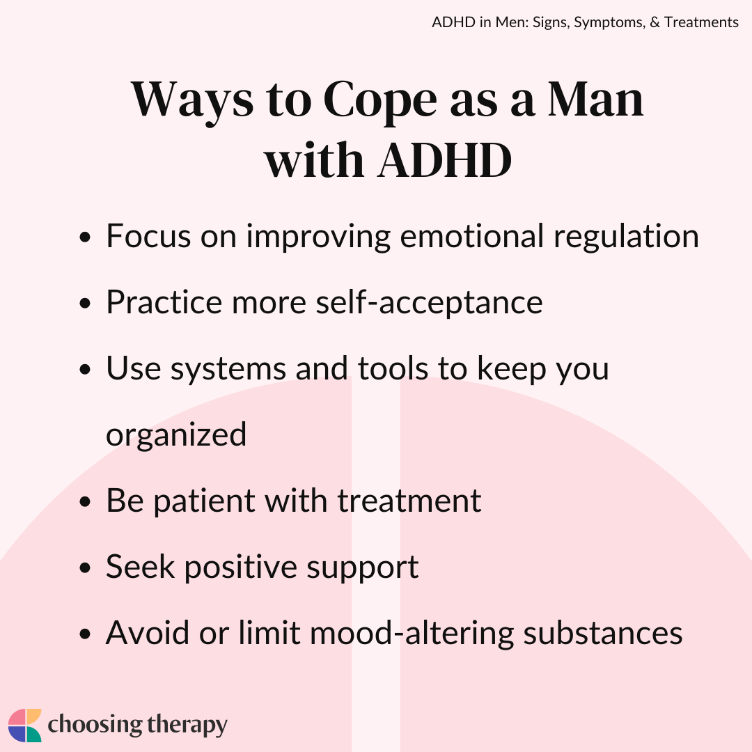 Ways to Cope as a Man with ADHD