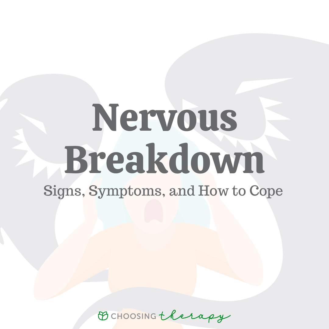 Signs of a Mental Breakdown & Ways to Cope