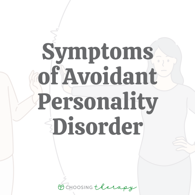 large-FT Symptoms of Avoidant Personality Disorder