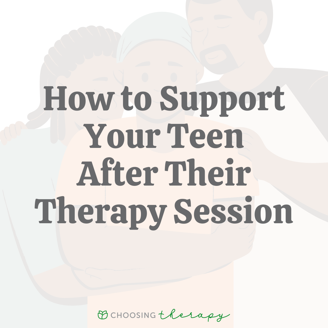 How to Support Your Teen After Their Therapy Session