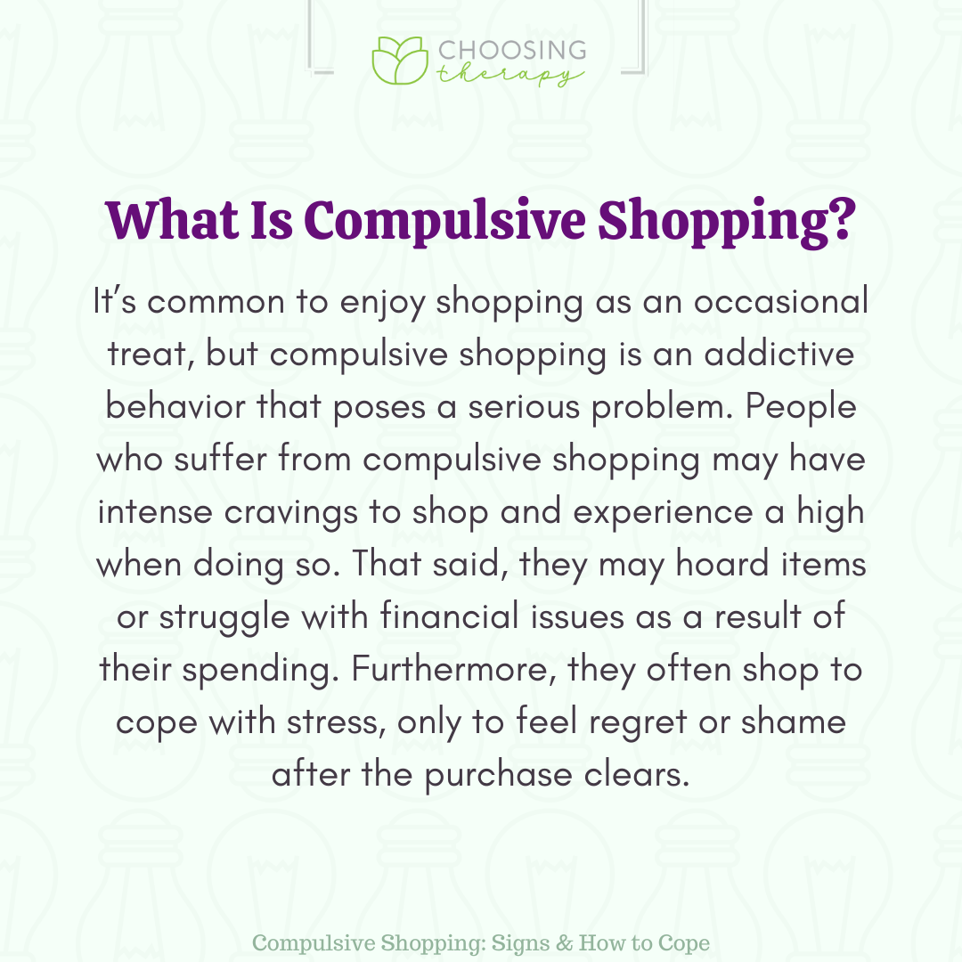 What Is Compulsive Shopping?