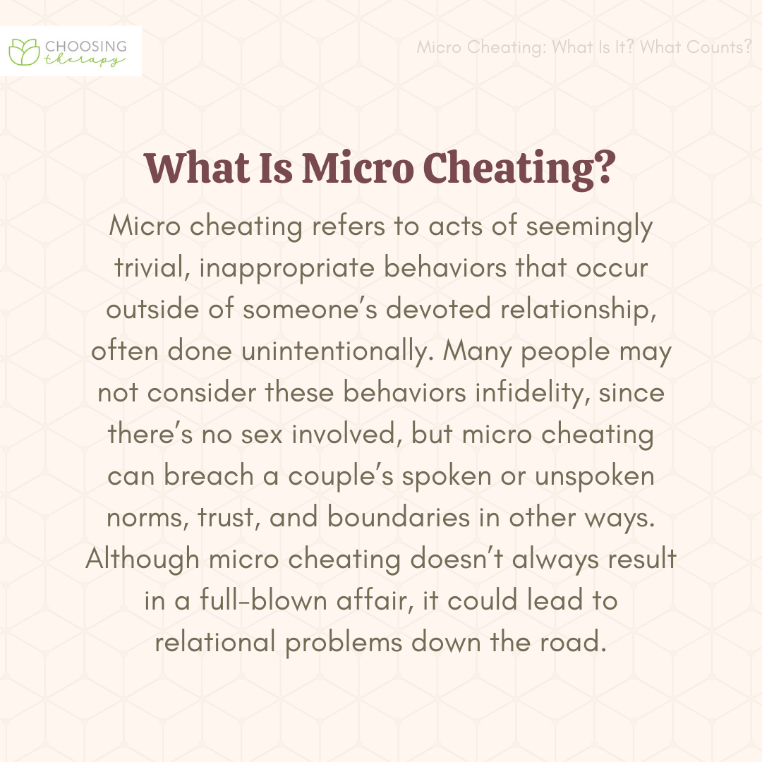What is Micro Cheating?