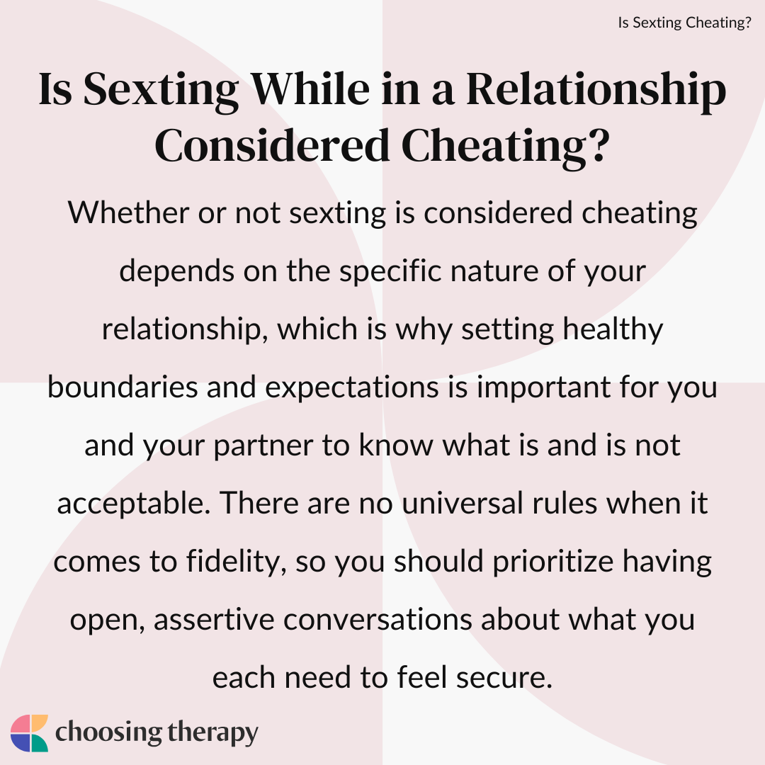 Is Sexting Cheating? Heres What You Can Do About It