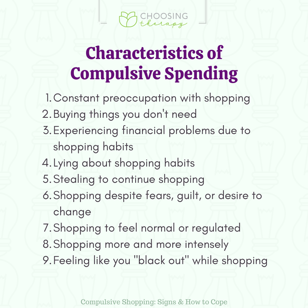 Characteristics of Compulsive Spending