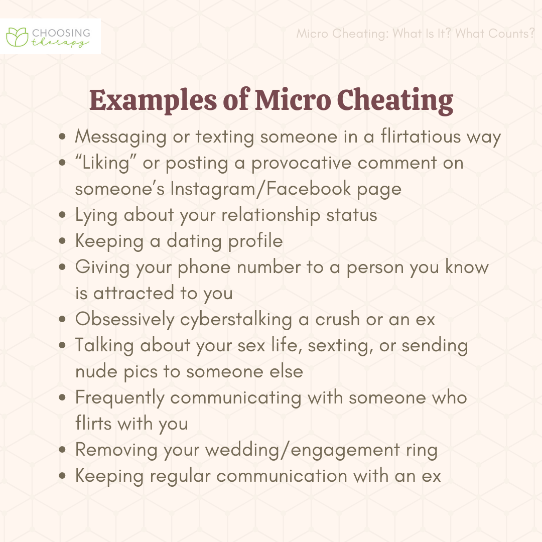 Examples of Micro Cheating