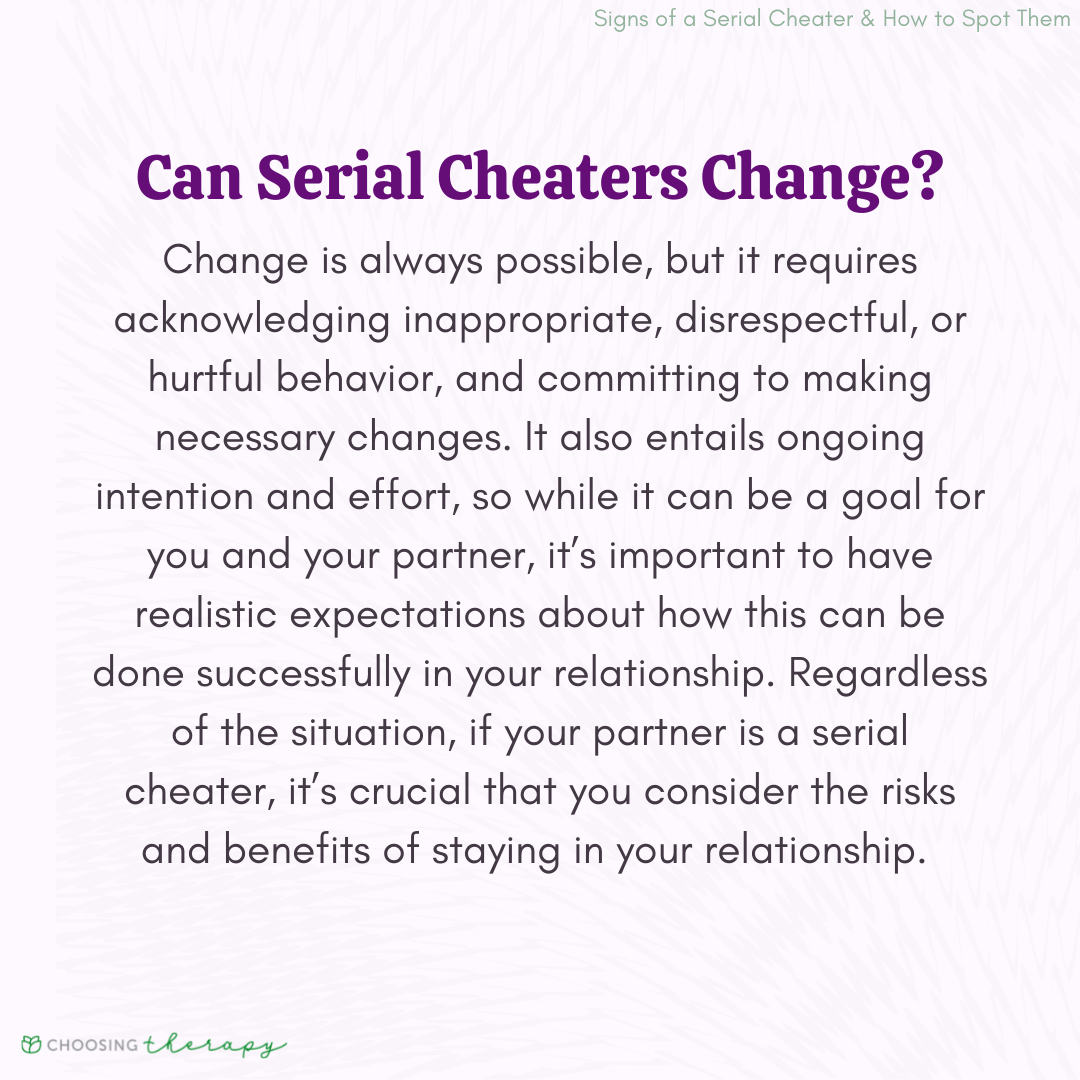 20 Signs of a Serial Cheater & How to Spot Them