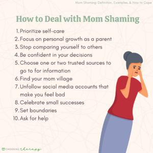 How to Deal with Mom Shaming