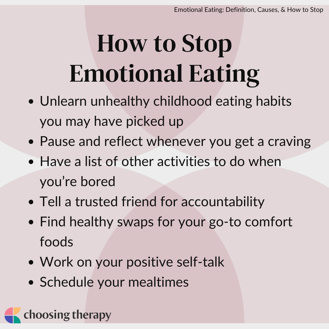 How to Stop Emotional Eating
