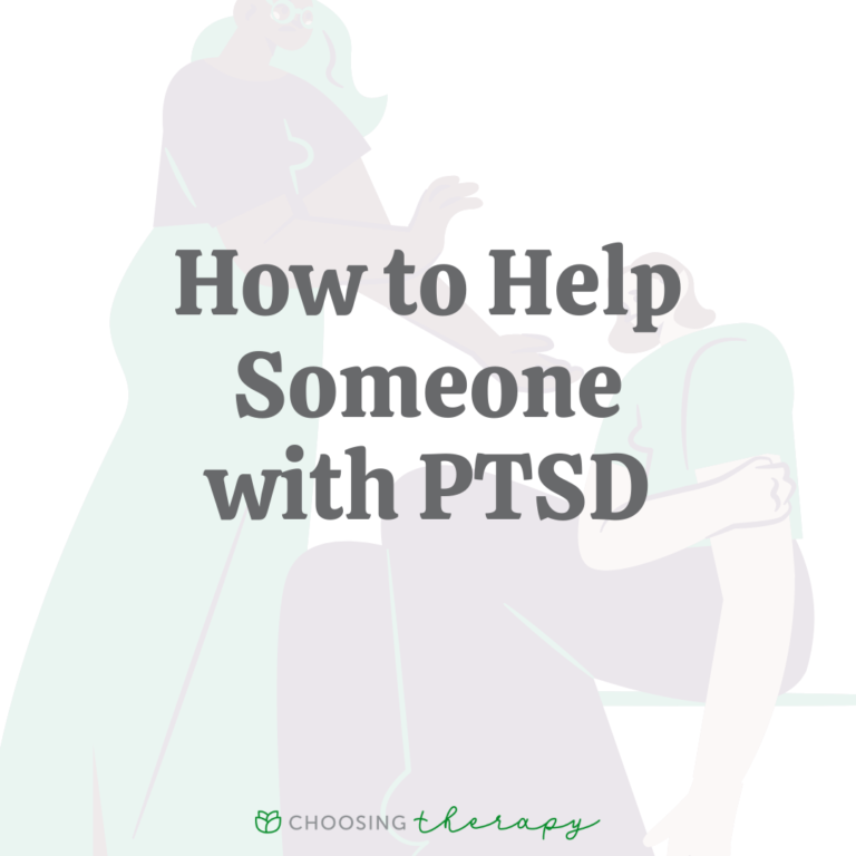 How to Help Someone With PTSD
