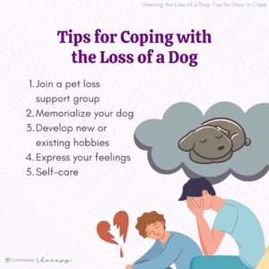 Tips for Coping with the Loss of a Dog