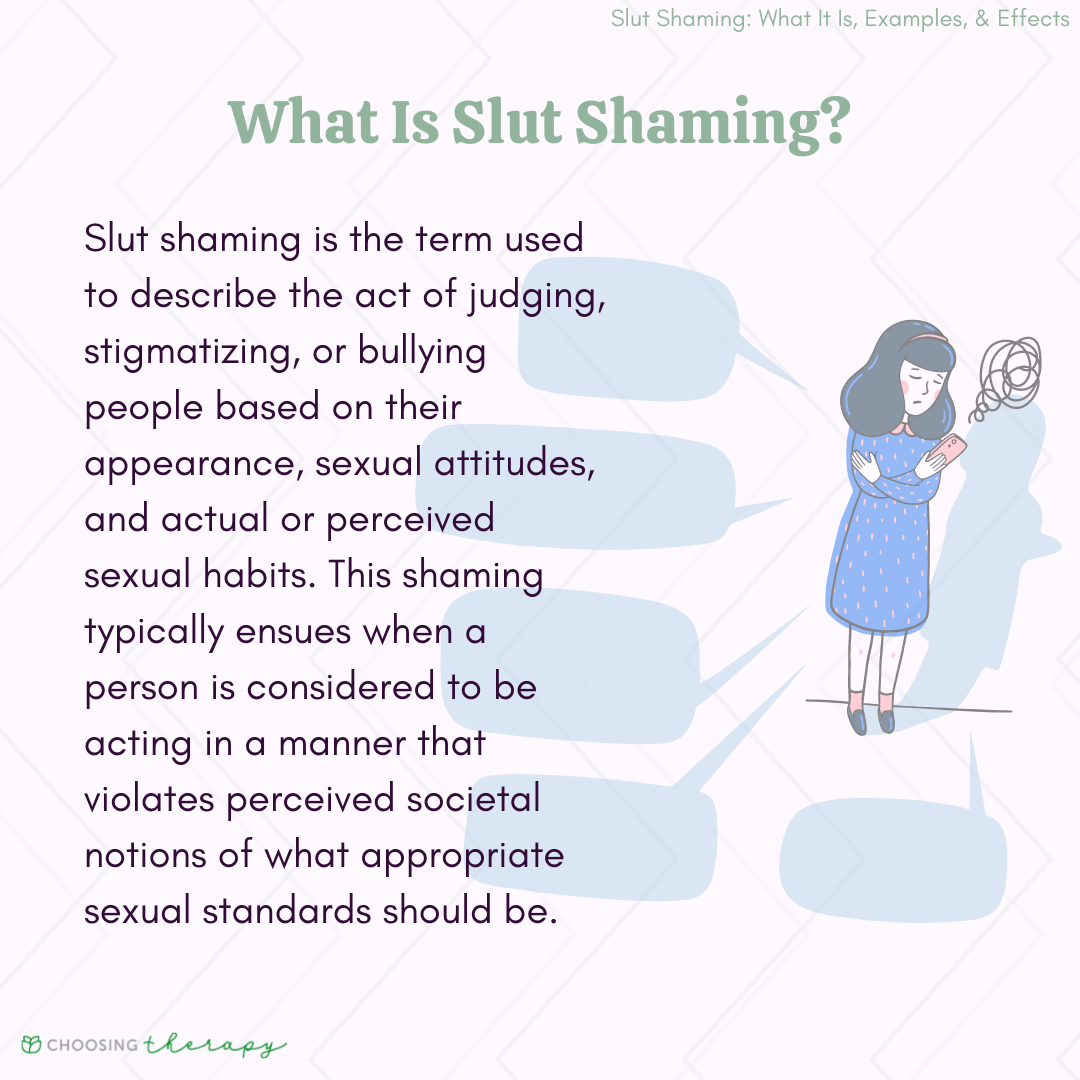 The Harmful Impacts Of Slut Shaming
