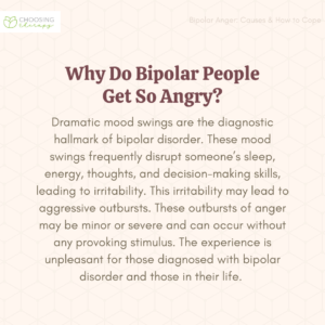 Why Do Bipolar People Get So Angry