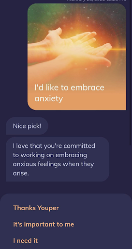 Youper Chatbox