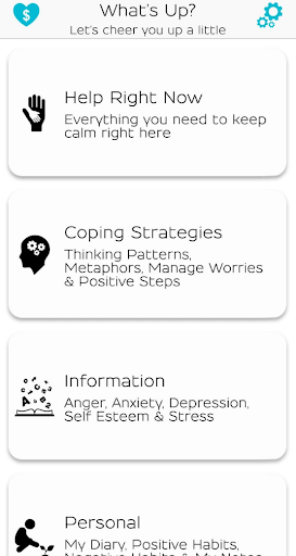 What's Up A Mental Health App Help Right Now