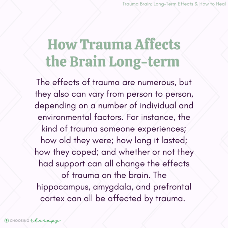 How Does Trauma Affect the Brain?
