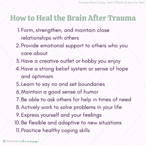 How to Heal the Brain After Trauma