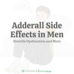 Adderall Side Effects in Men