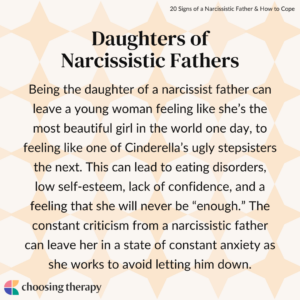 Daughters of Narcissistic Fathers