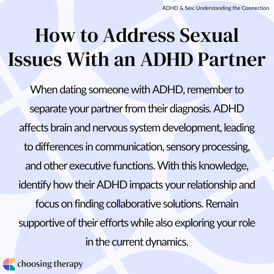 How to Address Sexual Issues With an ADHD Partner