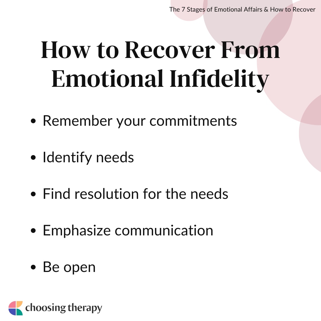 The 7 Stages Of Emotional Affairs And How To Recover