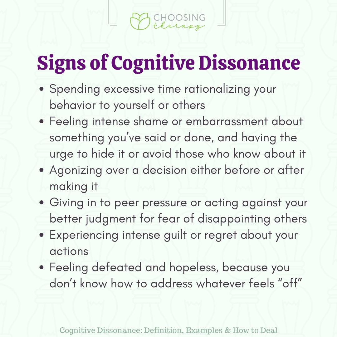 What Is Cognitive Dissonance? Definition and Examples