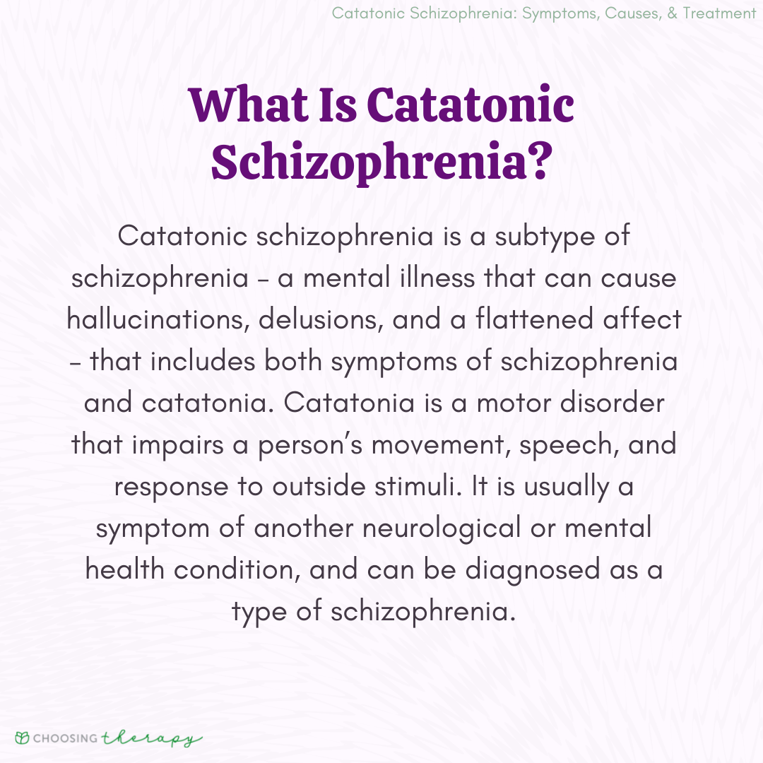 catatonic schizophrenia case study
