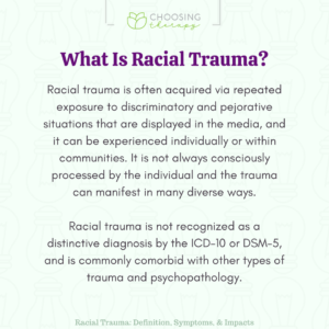 What Is Racial Trauma