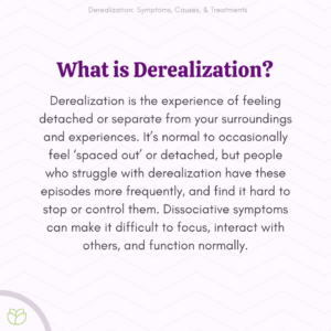 What is Derealization?