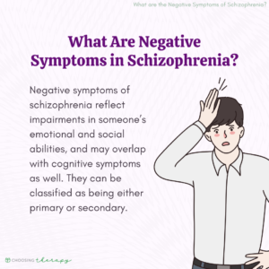 What Are Negative Symptoms in Schizophrenia?