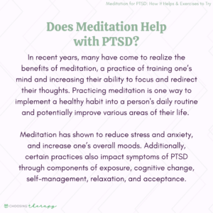 Does Meditation Help with PTSD?