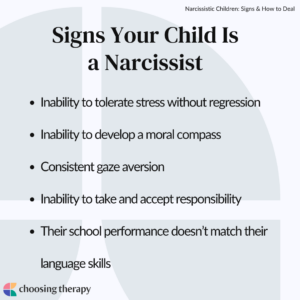 Signs Your Child Is a Narcissist