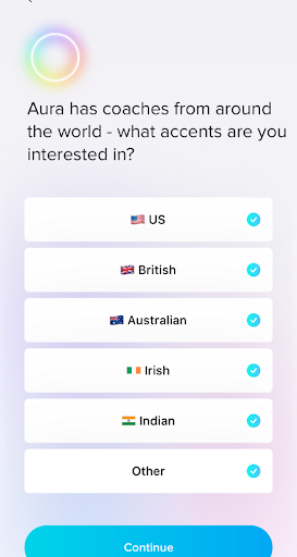 Aura Health Accents