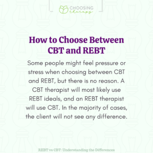 How to Choose Between CBT & REBT