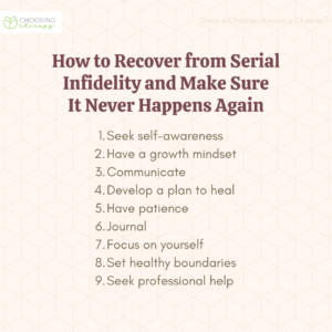 How to Recover from Serial Infidelity and Make Sure It never Happens Again