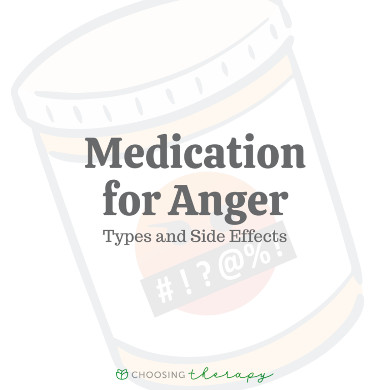 Medication for Anger: Types & Side Effects