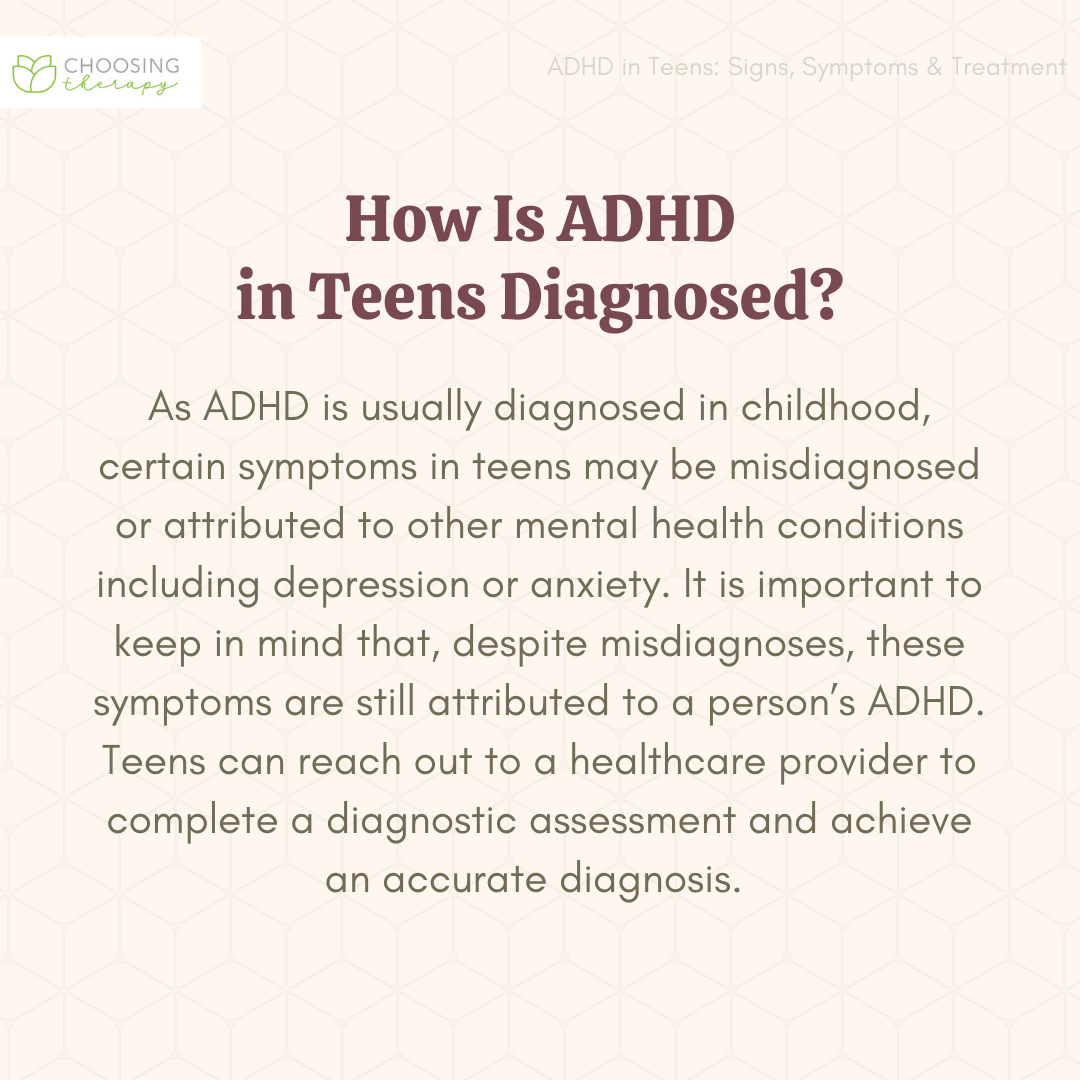 How is ADHD in Teens Diagnosed