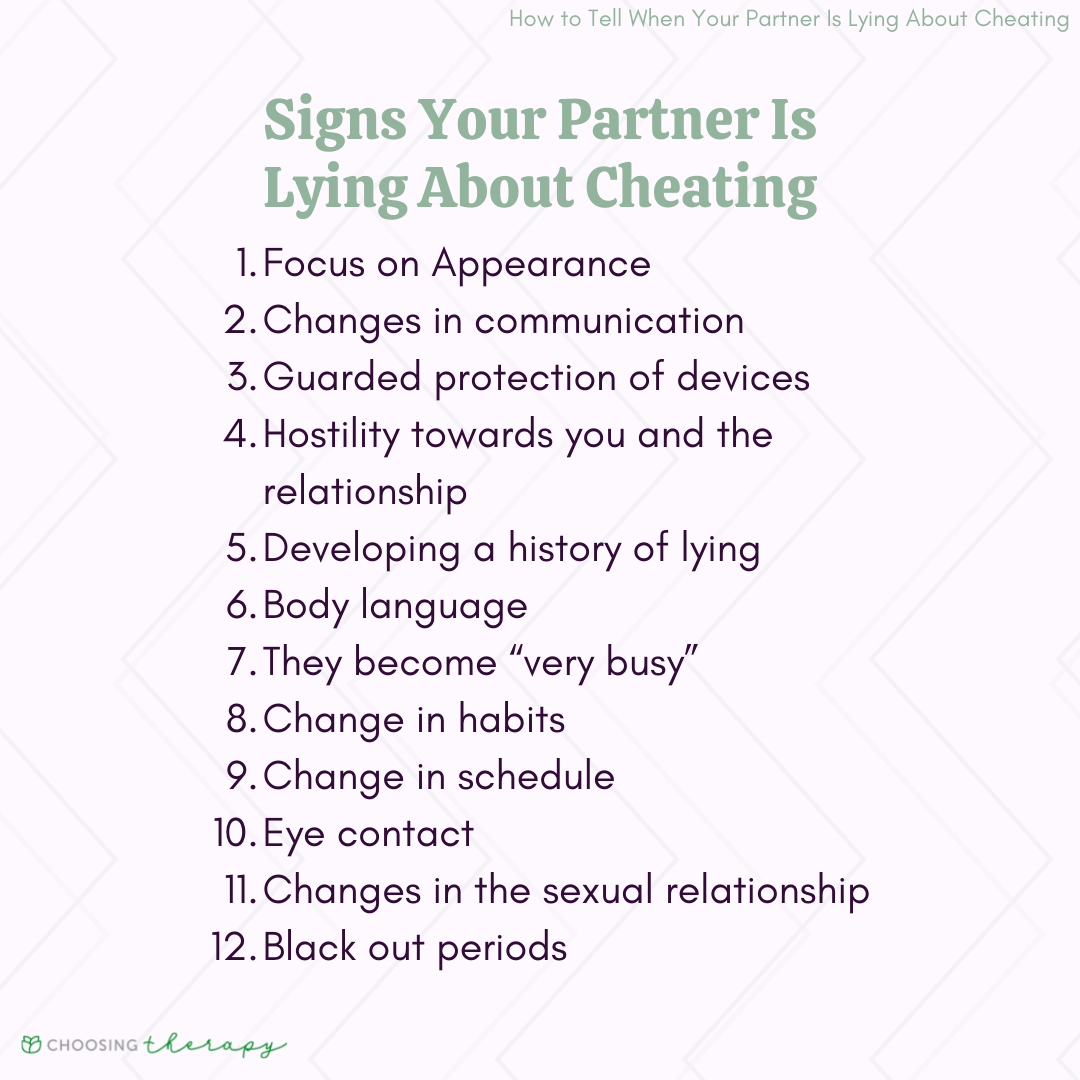 wife cheats then tells