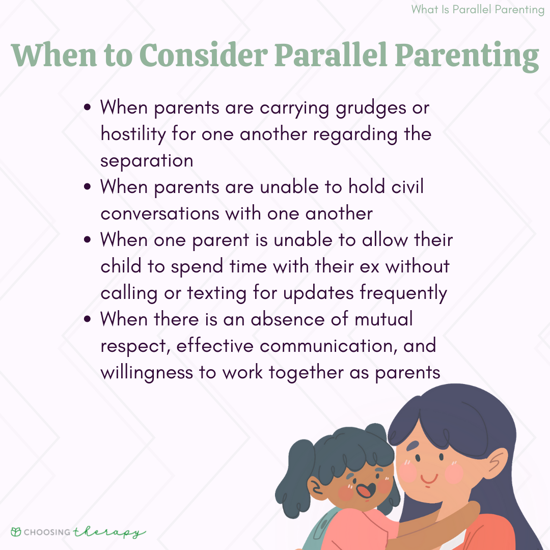 When to Consider Parallel Parenting
