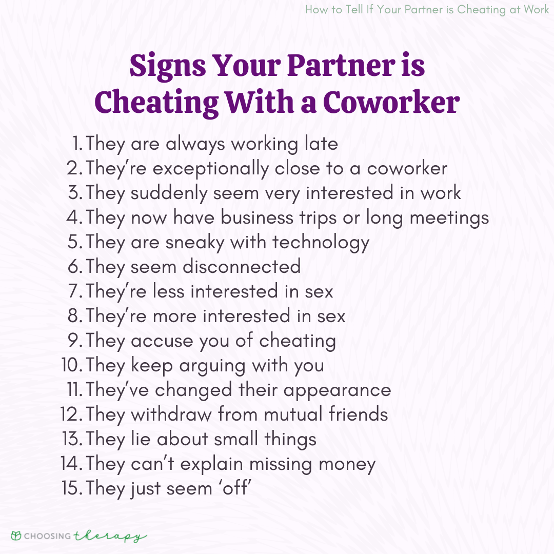 15 Signs of a Workplace Affair picture