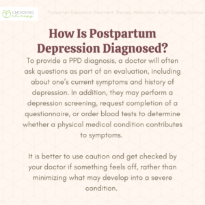 How Is Postpartum Depression Diagnosed?