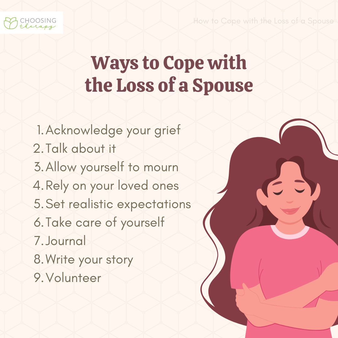 Ways to Cope with the Loss of a Spouse