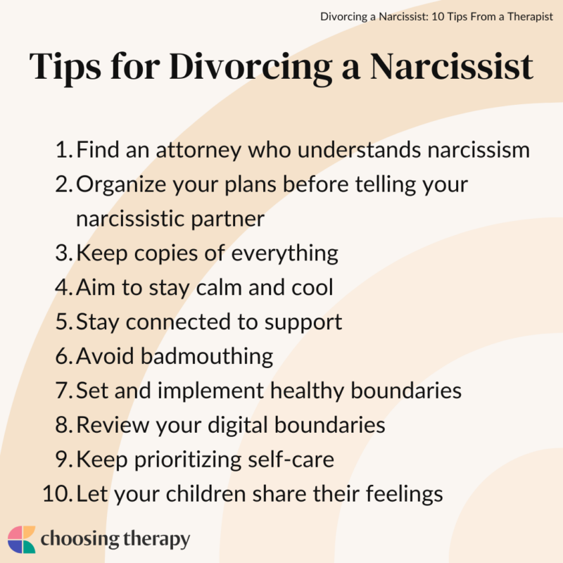 How to Divorce a Narcissist