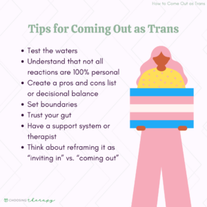 Tips for Coming Out as Trans