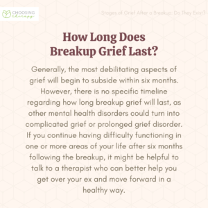 How Long Does Breakup Grief Last?