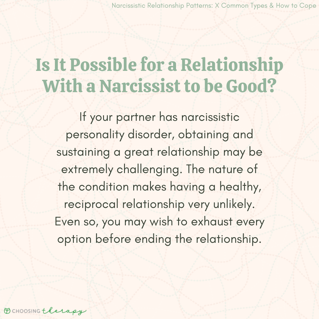 Is It Possible for a Relationship With a narcissist to be Good