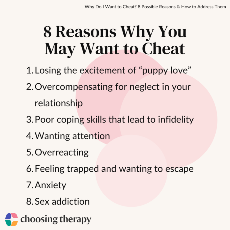 Why Do I Want to Cheat on My Partner? 8 Reasons & How to Deal