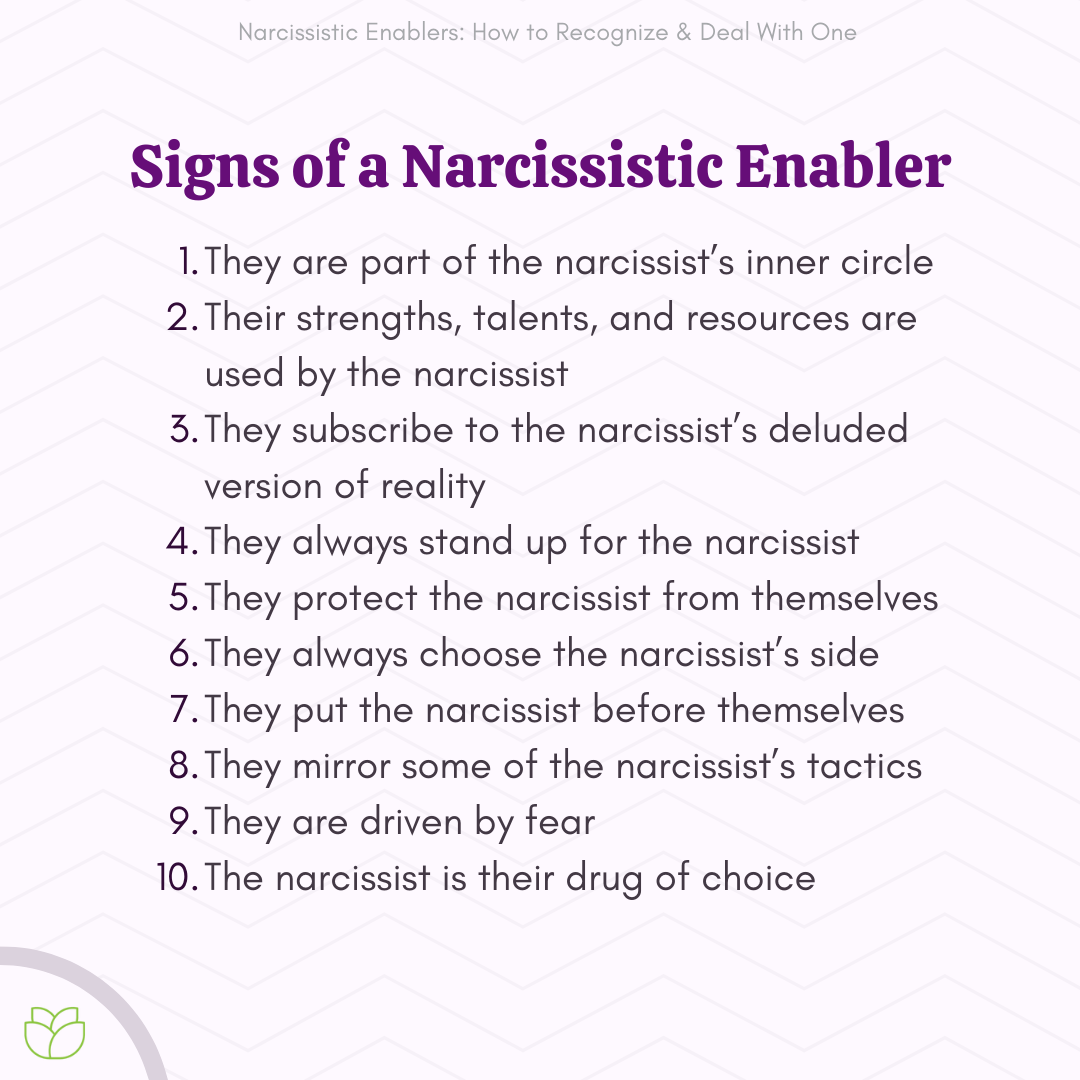 Signs of a Narcissistic Enabler