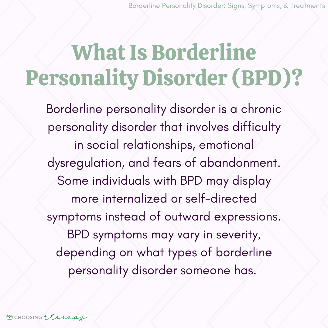 Borderline Personality Disorder (BPD) 