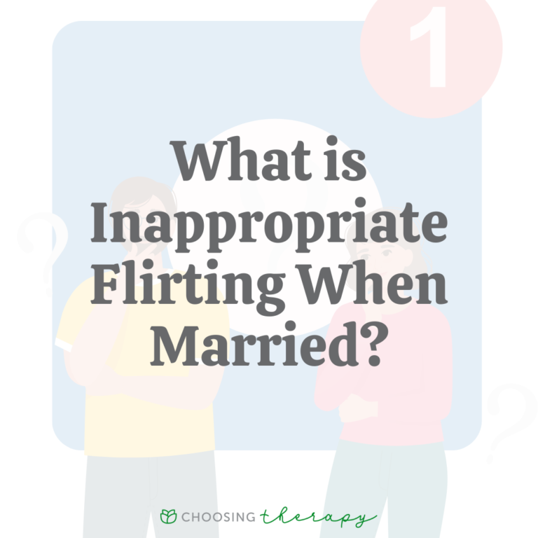 What is Inappropriate Flirting When Married