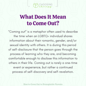 What Does It Mean to Come Out?